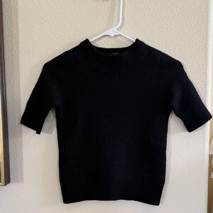 COS short sleeve wool sweater